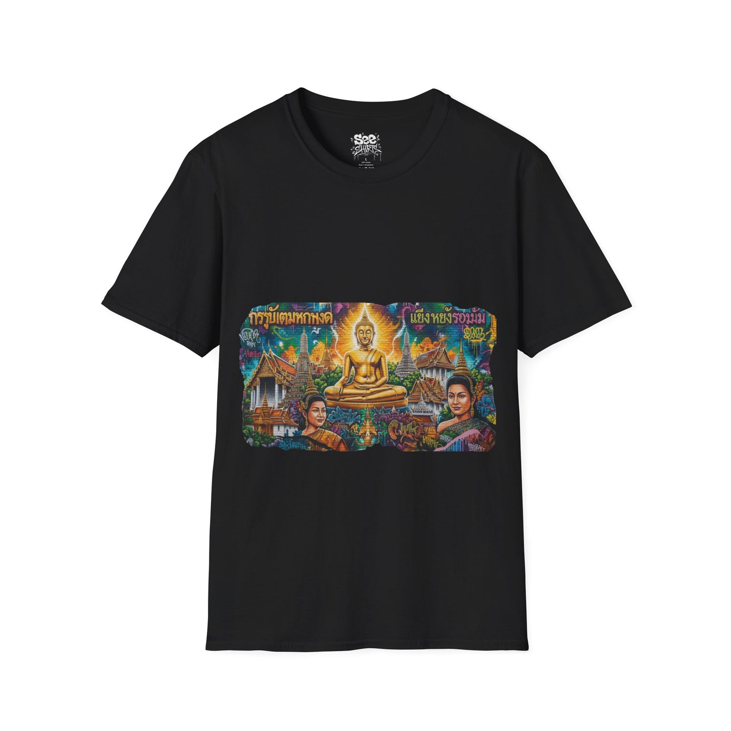 Bangkok T - Dynamic Graffiti ART Unisex Tee Shirt