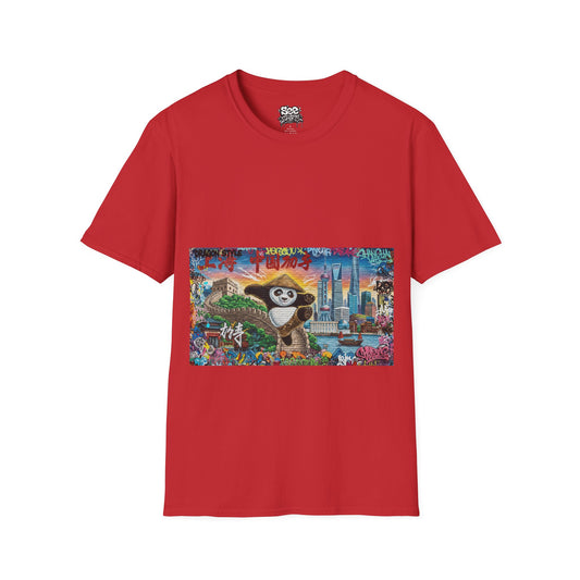 Shanghai T - Dynamic Graffiti ART Unisex Tee Shirt