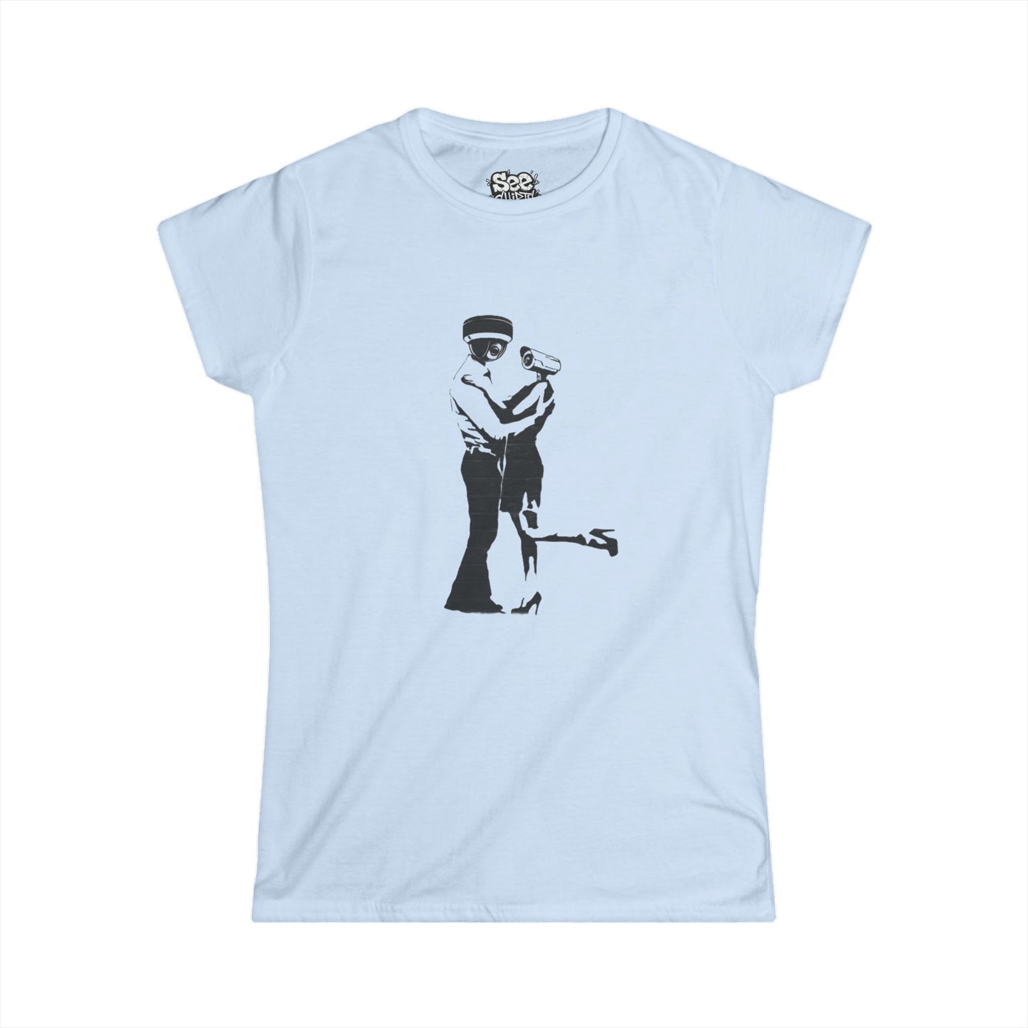 Modern Love W - Dynamic Graffiti ART Women T Shirt