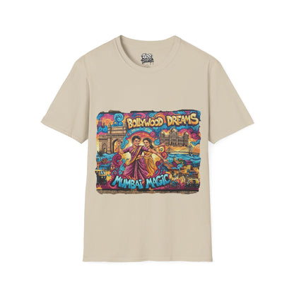 Mumbai T - Dynamic Graffiti ART Unisex Tee Shirt